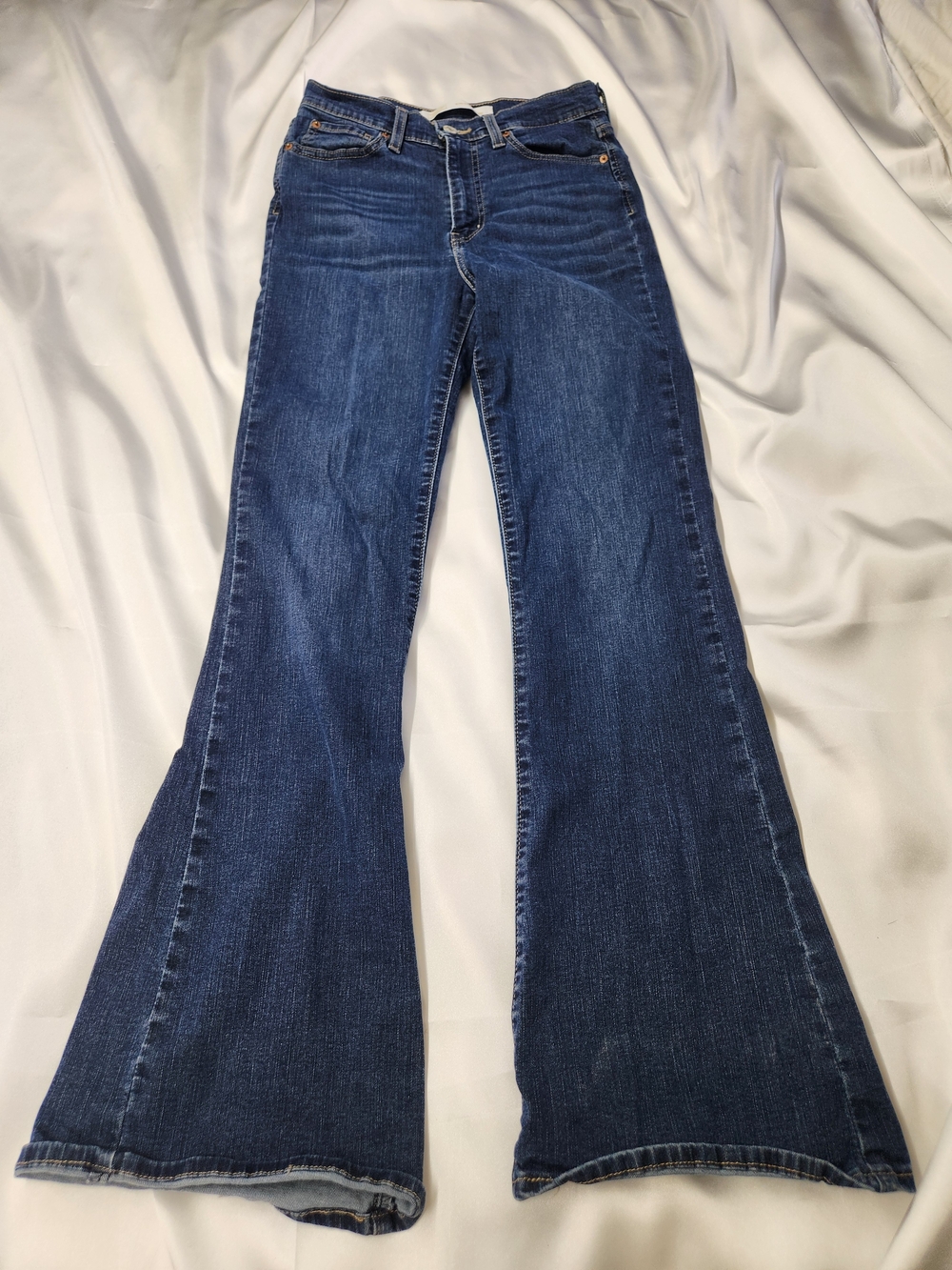 Signature by Levi Strauss Deep Indigo Flare Jeans